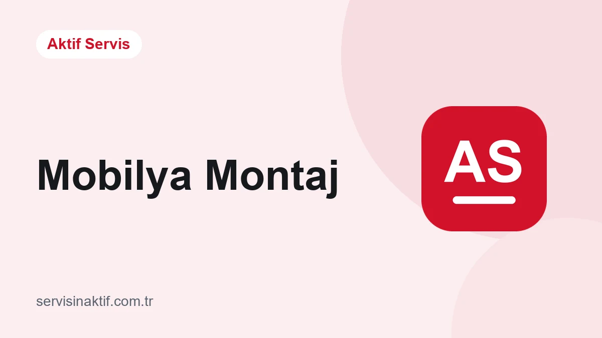 Mobilya Montaj rehber yazısı kapağı